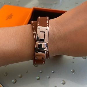 Authentic Kelly double tour bracelet